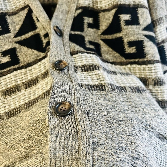 Vintage 80s Porto Cruz cottage grandpa cardigan - Picture 6 of 7